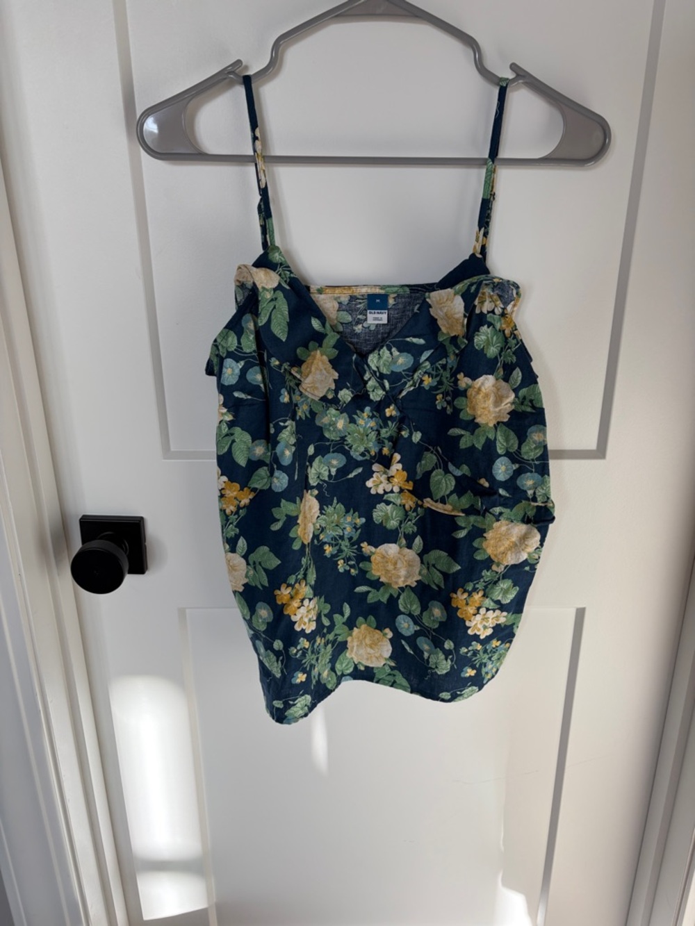 Floral Ruffle Top Blouse